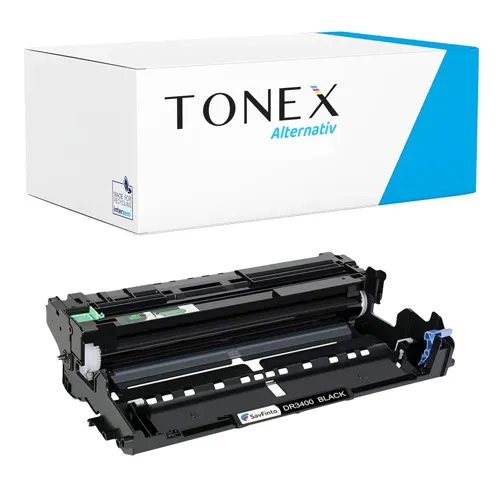 TONEX alternativ für Brother DR-3400BK Bildtrommel (Drum-Unit) Schwarz bis zu 50000 Seiten