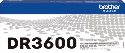 Original Brother DR-3600 Bildtrommel (Drum-Unit) Schwarz bis zu 75000 Seiten