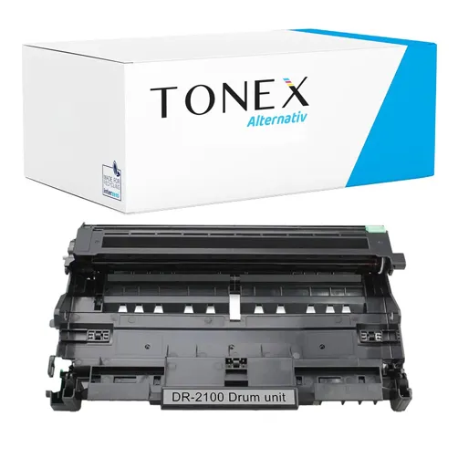 TONEX alternativ für Brother DR-2100BK Bildtrommel (Drum-Unit) Schwarz bis zu 12000 Seiten