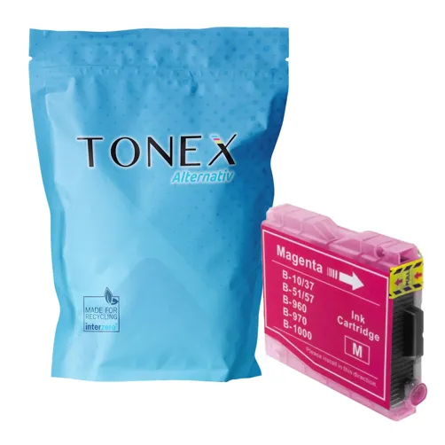 TONEX alternativ für Brother LC-1000M Tinte Magenta bis zu 400 Seiten