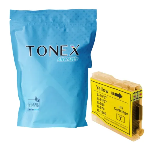 TONEX alternativ für Brother LC-1000Y Tinte Gelb bis zu 400 Seiten