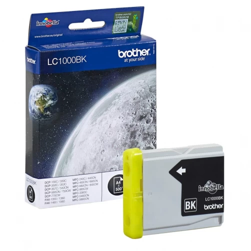 Original Brother LC-1100BK Tinte Schwarz bis zu 450 Seiten 10ml