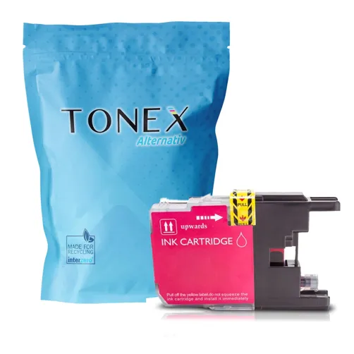 TONEX alternativ für Brother LC-1280XLM Tinte Magenta bis zu 1200 Seiten