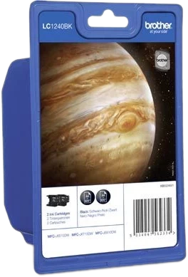 Original Brother LC-1240 Tinte Schwarz Multipack