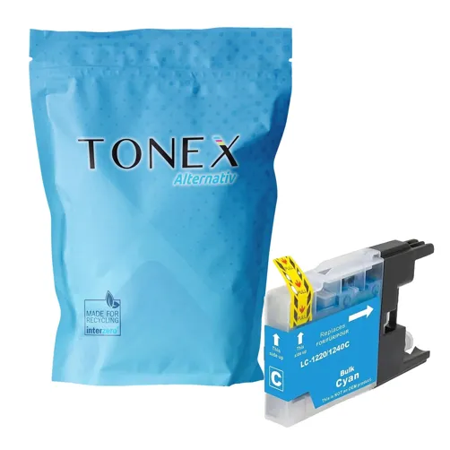TONEX alternativ für Brother LC-1240C Tinte Cyan bis zu 600 Seiten