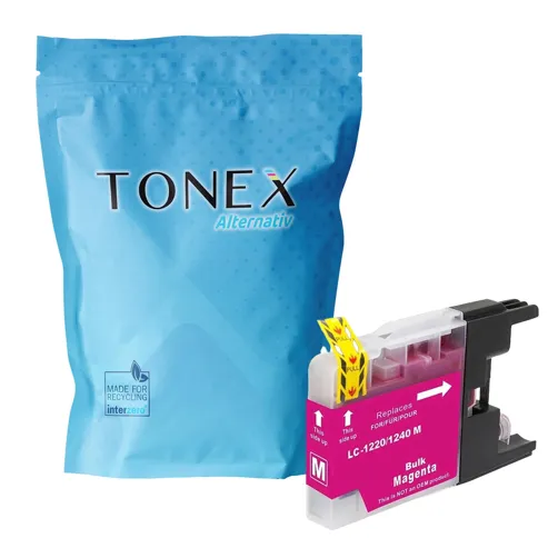 TONEREXPERT Premium Kompatibel für Brother LC-1240M Tintenpatrone Magenta bis zu 600 Seiten