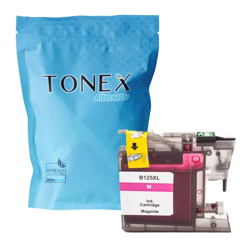 TONEX alternativ für Brother LC125XLM Tinte Magenta bis zu 1400 Seiten