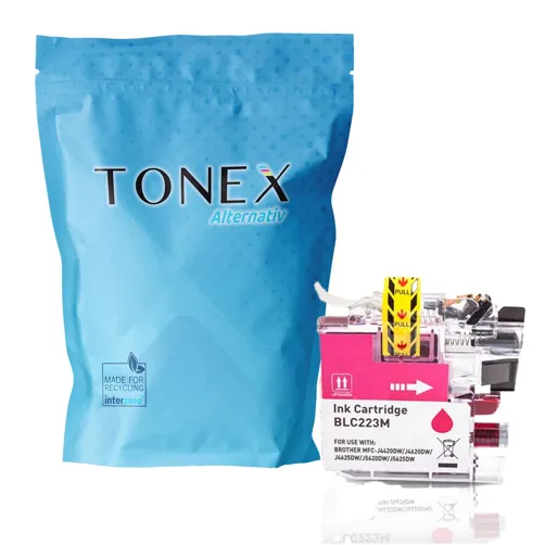 TONEX alternativ für Brother LC-223M Tinte Magenta bis zu 650 Seiten 10ml