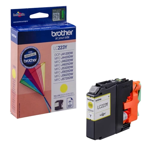 Original Brother LC-223Y Tinte Gelb bis zu 550 Seiten 6ml