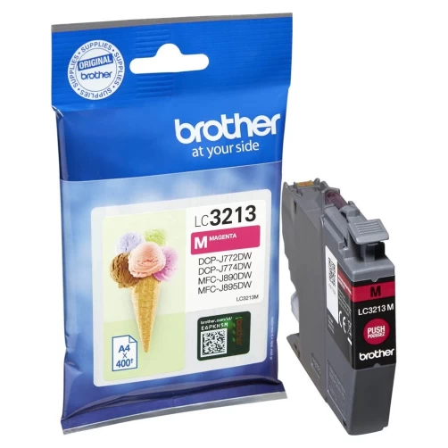 Brother Original LC-3213M Tintenpatrone Magenta bis zu 400 Seiten 10ml