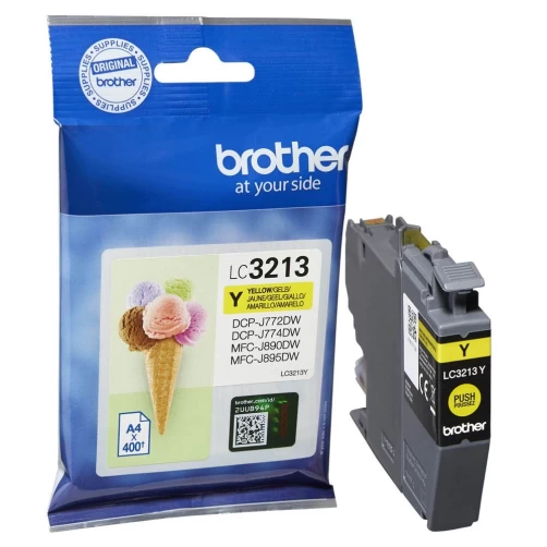 Original Brother LC-3213Y Tinte Gelb bis zu 400 Seiten 10ml