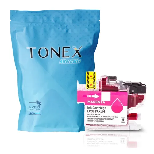 TONEX alternativ für Brother LC3219XLM Tinte Magenta bis zu 1500 Seiten