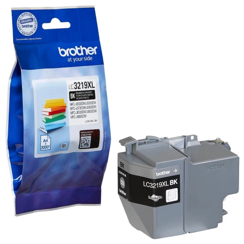 Original Brother LC-3219XLBK Tinte Schwarz bis zu 3000 Seiten