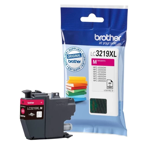 Original Brother LC-3219XLM Tinte Magenta bis zu 1500 Seiten