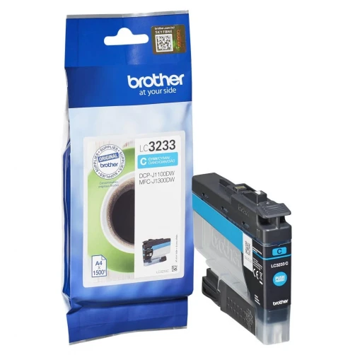 Original Brother LC-3233C Tinte Cyan bis zu 1500 Seiten