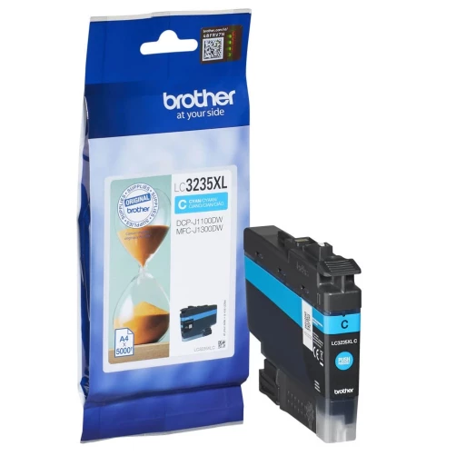 Brother Original LC-3235XLC Tintenpatrone Cyan bis zu 5000 Seiten