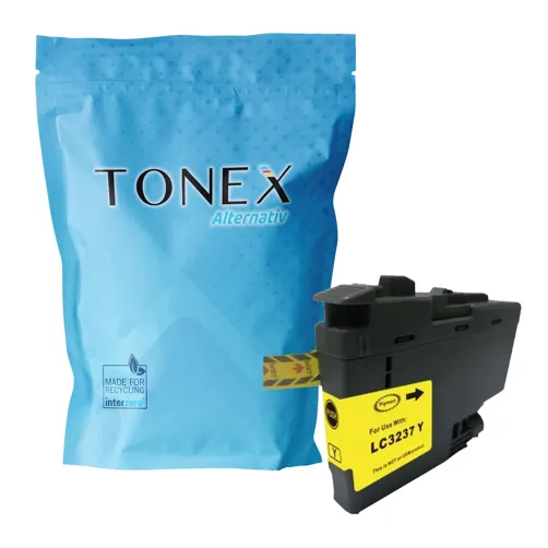 TONEREXPERT Premium Kompatibel für Brother LC-3237 Tintenpatrone Gelb bis zu 1500 Seiten