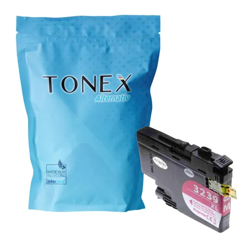 TONEX alternativ für Brother LC-3239XLM Tinte Magenta bis zu 5000 Seiten