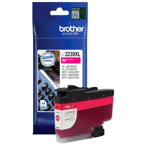 Brother Original LC-3239XL Tintenpatrone Magenta bis zu 5000 Seiten