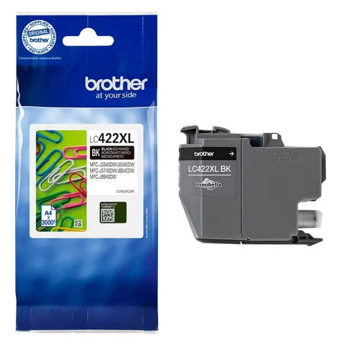 Original Brother LC-422XL Tinte Schwarz bis zu 3000 Seiten