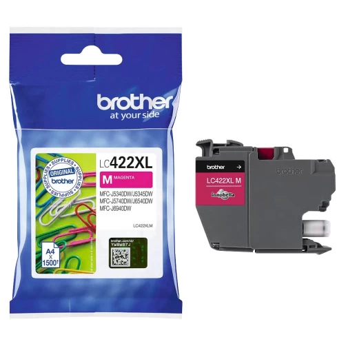 Original Brother LC-422XL Tinte Magenta bis zu 1500 Seiten