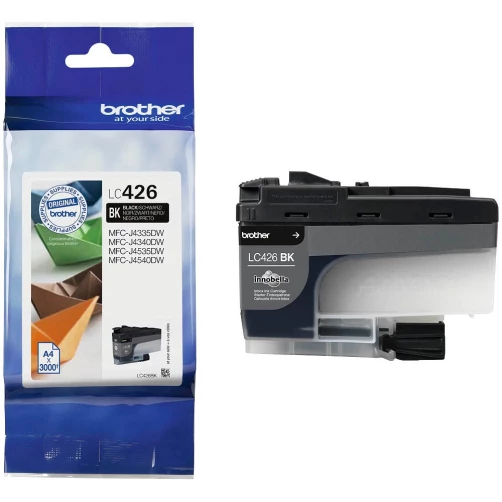 Original Brother LC-426BK Tinte Schwarz bis zu 3000 Seiten