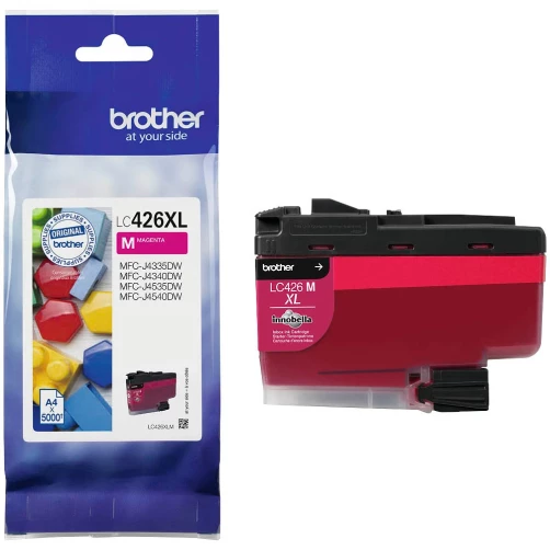 Brother Original LC-426XLM Tintenpatrone Magenta bis zu 5000 Seiten