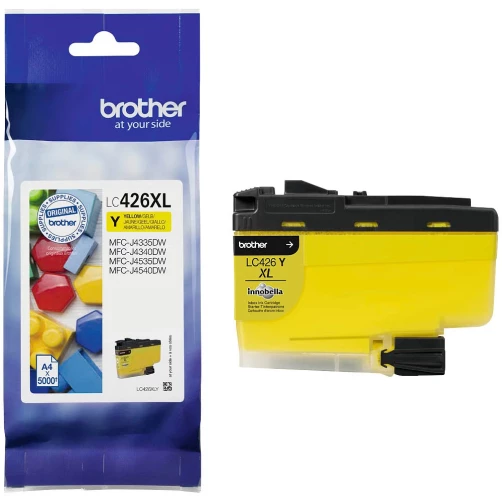 Original Brother LC-426XLY Tinte Gelb bis zu 5000 Seiten