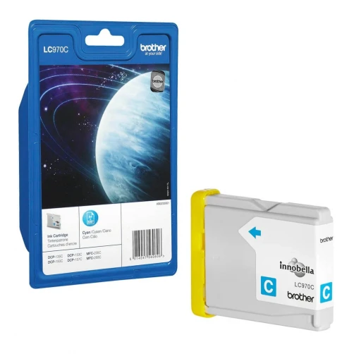 Original Brother LC-970 Tinte Cyan bis zu 300 Seiten 8ml