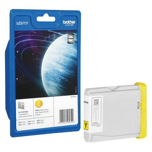 Original Brother LC-970 Tinte Gelb bis zu 300 Seiten 10ml