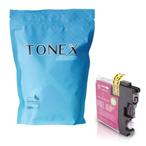 TONEX alternativ für Brother LC-980M Tinte Magenta bis zu 800 Seiten