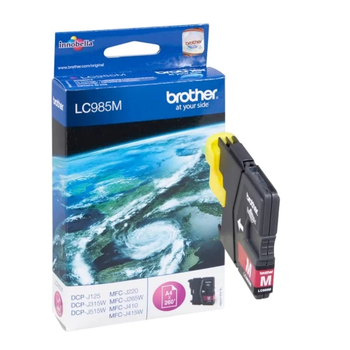Original Brother LC-985M Tinte Magenta bis zu 260 Seiten 5ml