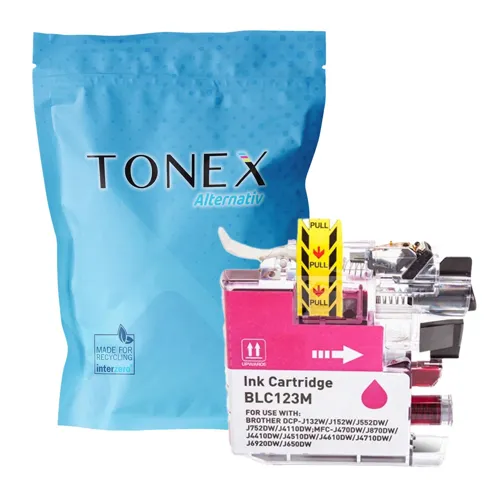 TONEX alternativ für Brother LC121XLM Tinte Magenta bis zu 300 Seiten
