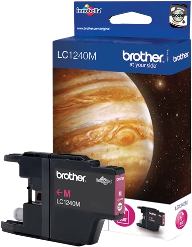 Brother Original LC-1240M Tintenpatrone Magenta bis zu 600 Seiten