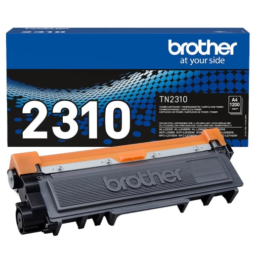 Original Brother TN-2310 Toner Schwarz bis zu 1200 Seiten
