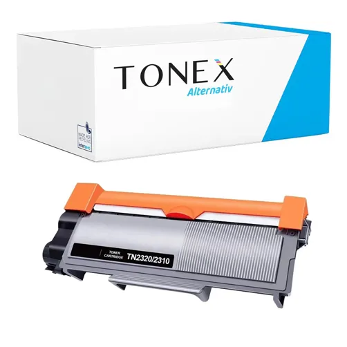 TONEX alternativ für Brother TN-2320XXL Toner Schwarz bis zu 5200 Seiten