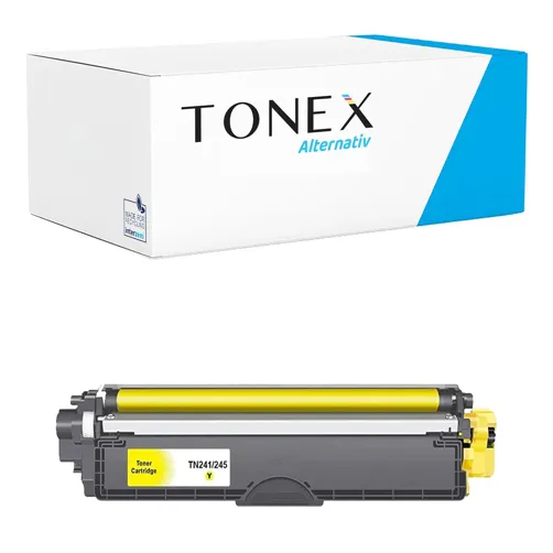 TONEREXPERT Premium Kompatibel für Brother TN-242 / TN-246 Tonerkartusche Gelb bis zu 2200 Seiten