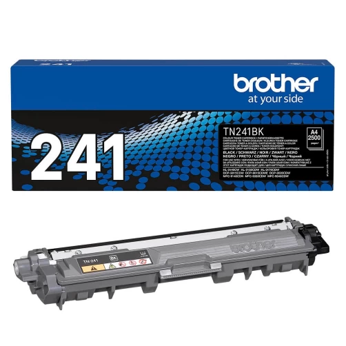 Original Brother TN-241BK Toner Schwarz bis zu 2500 Seiten
