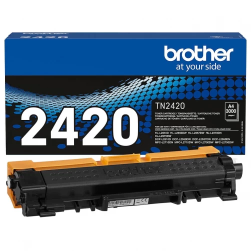 Brother Original TN-2420 Tonerkartusche Schwarz bis zu 3000 Seiten