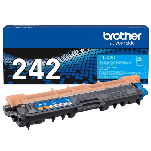 Brother Original TN-242C Tonerkartusche Cyan bis zu 1400 Seiten