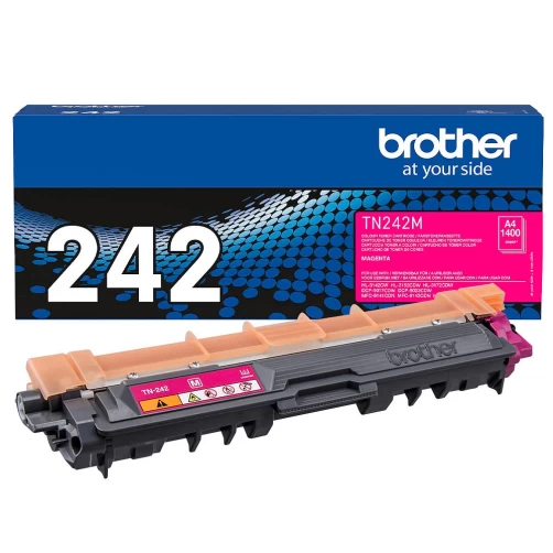 Original Brother TN-242M Toner Magenta bis zu 1400 Seiten