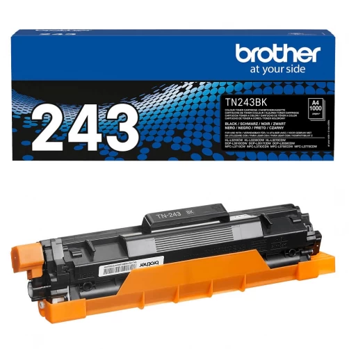 Original Brother TN-243BK Toner Schwarz bis zu 1000 Seiten