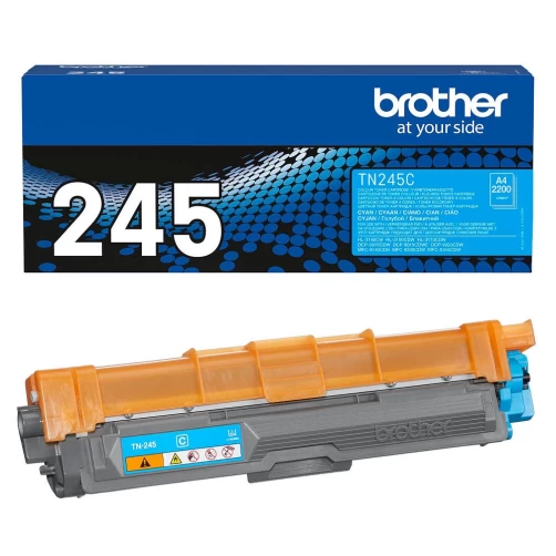 Brother Original TN-245C Tonerkartusche Cyan bis zu 2200 Seiten