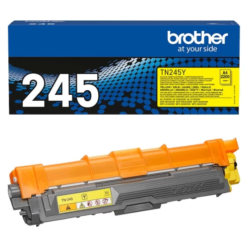 Original Brother TN-245Y Toner Gelb bis zu 2200 Seiten