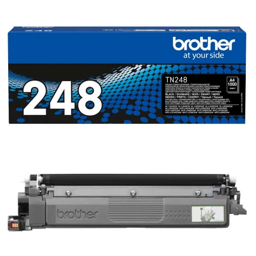 Original Brother TN-248BK Toner Schwarz bis zu 1000 Seiten