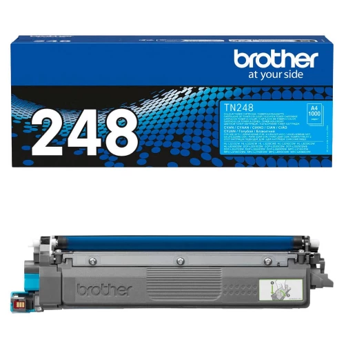 Original Brother TN-248C Toner Cyan bis zu 1000 Seiten
