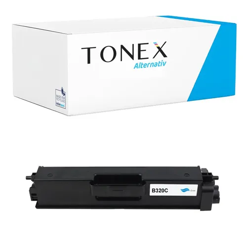 TONEREXPERT Premium Kompatibel für Brother TN-320C Tonerkartusche Cyan bis zu 1500 Seiten