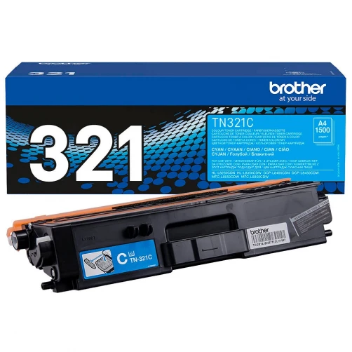 Original Brother TN-321 Toner Cyan bis zu 1500 Seiten