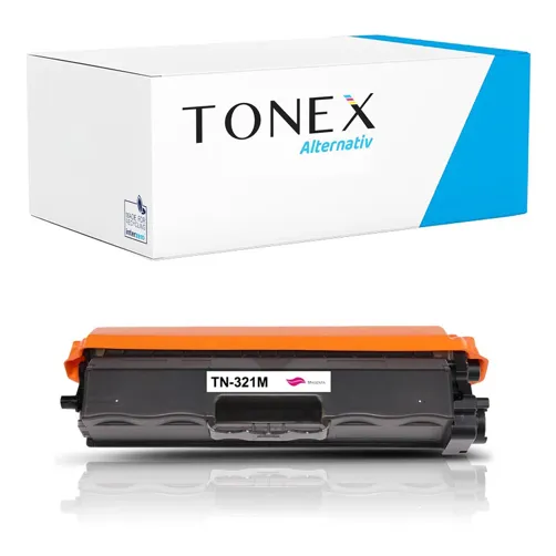 TONEREXPERT Premium Kompatibel für Brother TN-321 Tonerkartusche Magenta bis zu 1500 Seiten