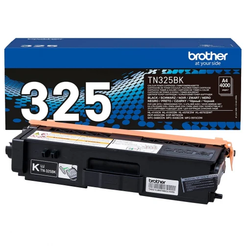 Brother Original TN-325BK Tonerkartusche Schwarz bis zu 4000 Seiten